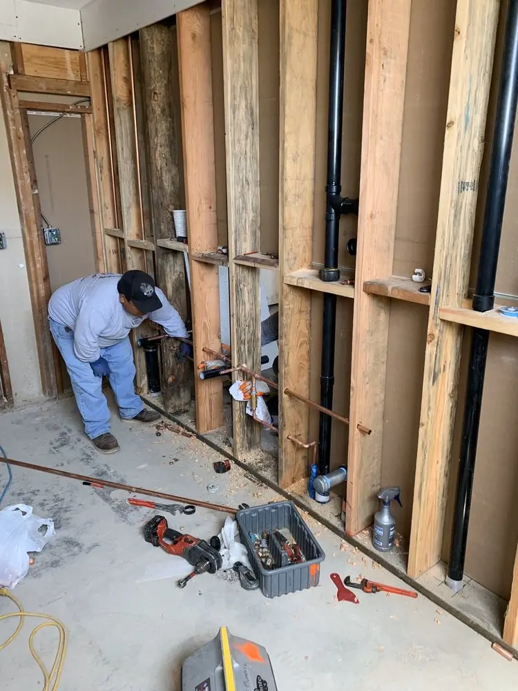Commercial rough-in plumbing for Commercial Plumbing in Quail Creek
